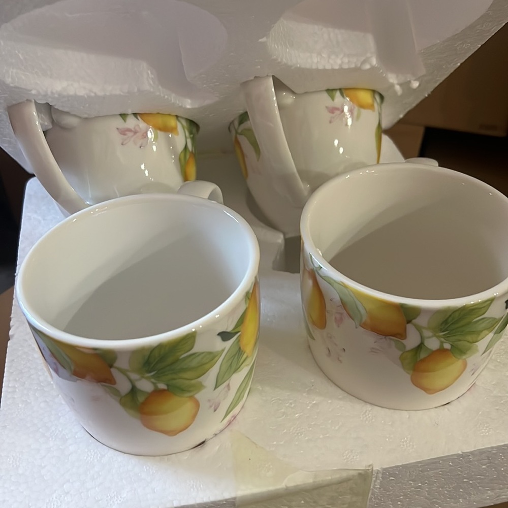 Marbella limoncello coffee mugs (4)